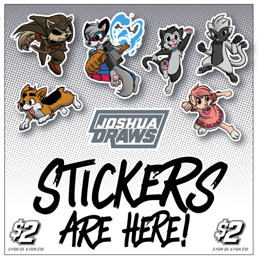 Stickers by joshuadraws on DeviantArt