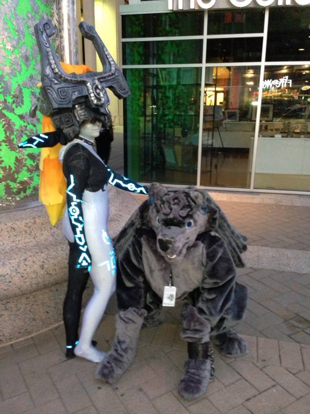 Imp midna and WolfLink