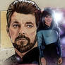 Riker + Troi