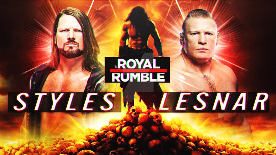 WWE Royal Rumble 2019 Custom Match Card by LstarEditions on DeviantArt