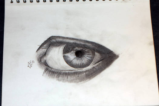 Drawing of an eye