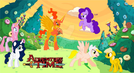 ADVENTURE TIME-ponys