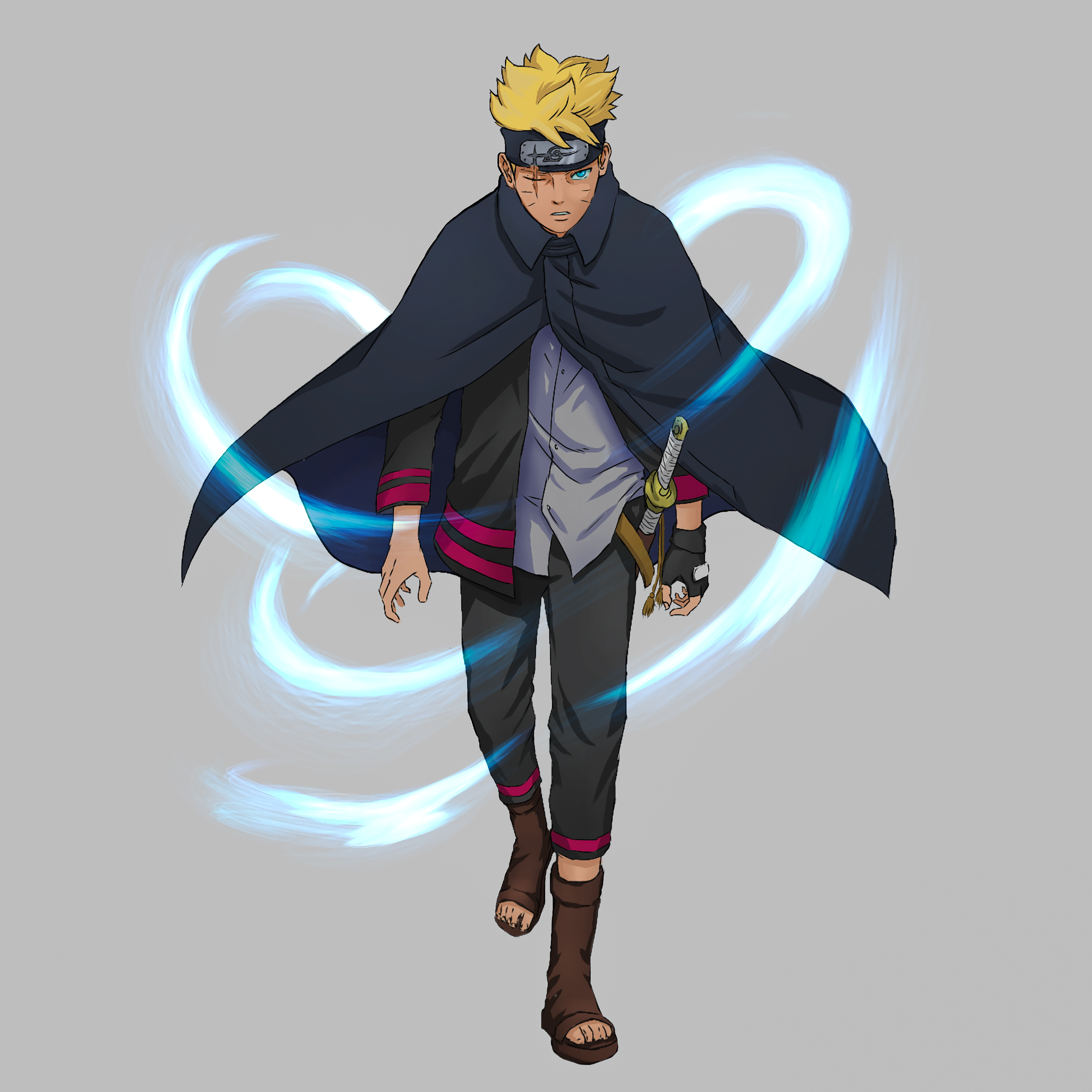 Boruto Two Blue Vortex ( art by me ) by RepairFreddy on DeviantArt