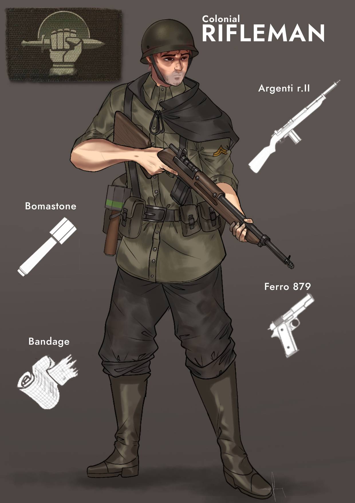 Deviantart Rifleman Guard Colonial Rifleman by Idrinkskooma on DeviantArt