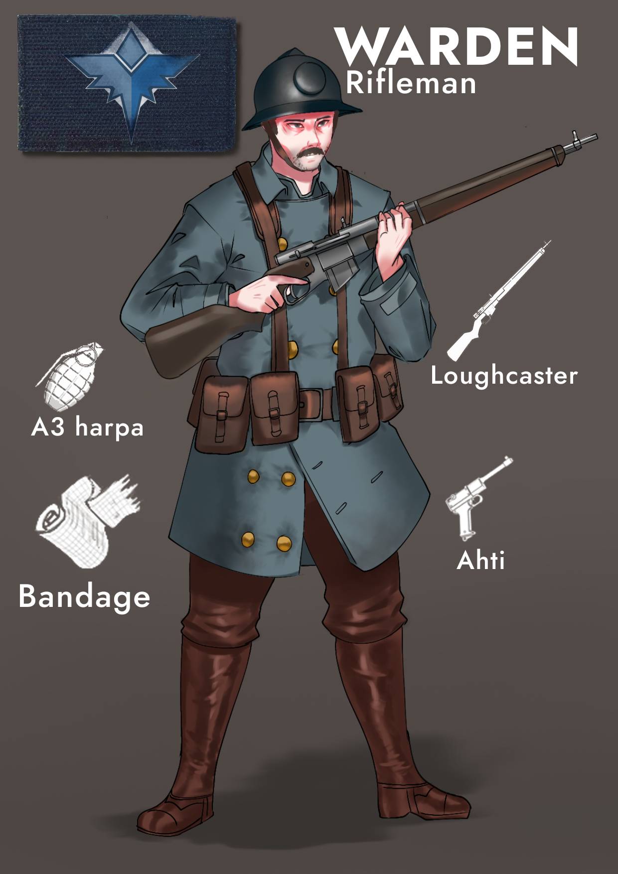 Deviantart Rifleman Guard Warden rifleman by Idrinkskooma on DeviantArt