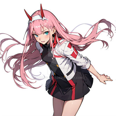 Zero two - {check description please} by ArtofFadoo on DeviantArt