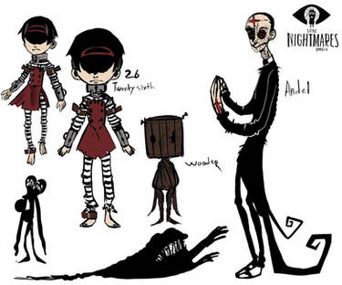 little nightmares OC fanart