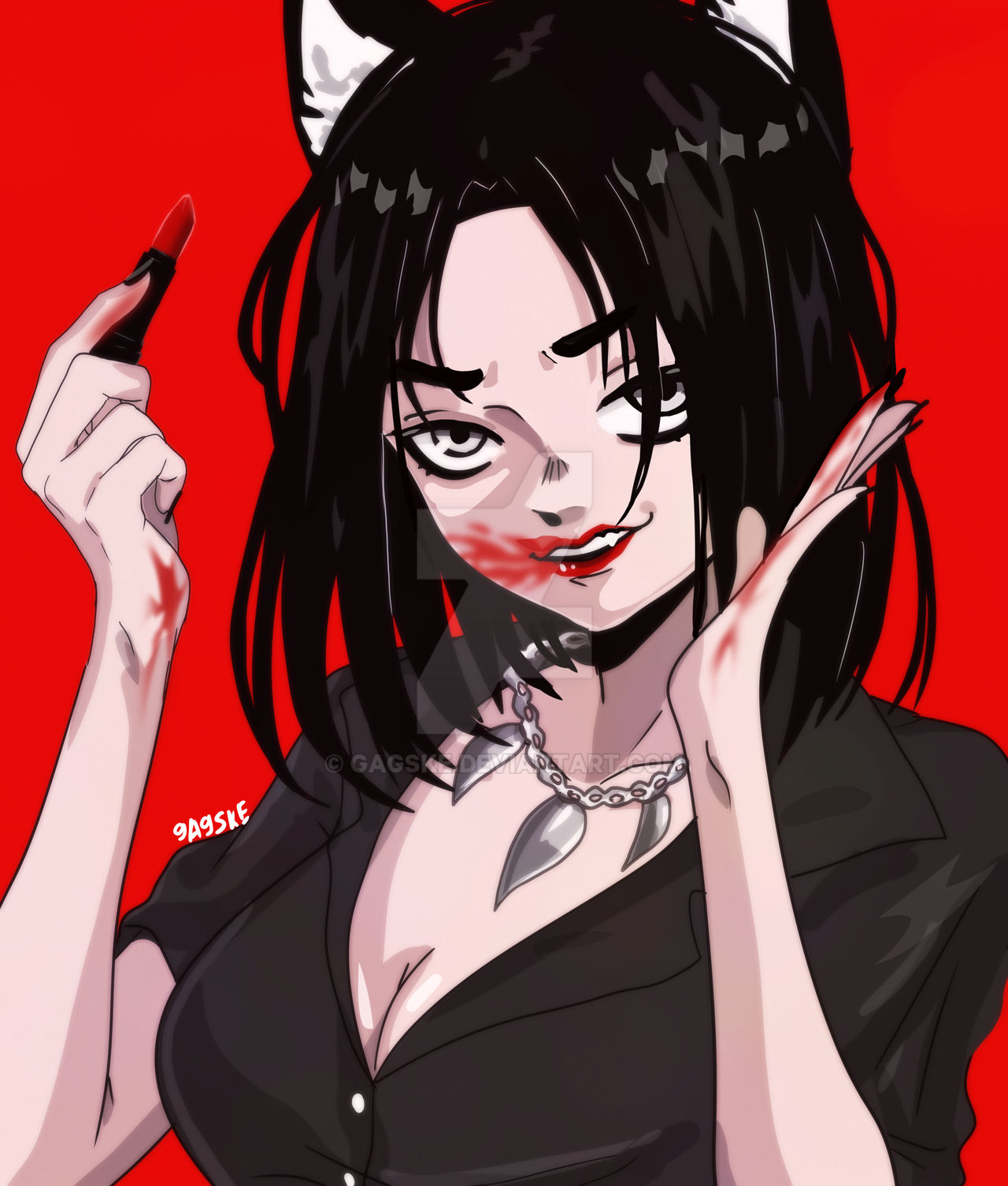 Blood 083 Deviantart Commission art blood by gagske on DeviantArt