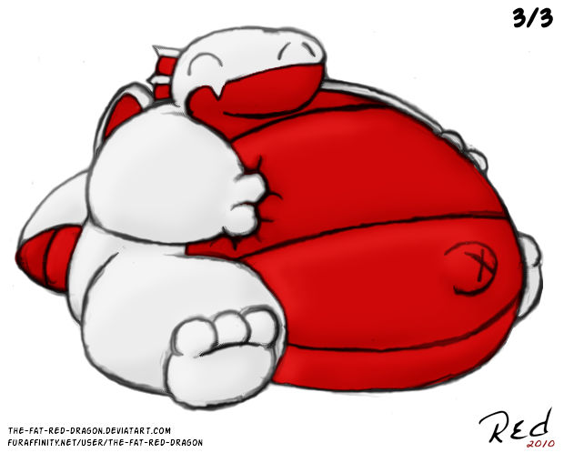 Fat Red Ragon TOON - Together pt.3 by The-Fat-Red-Dragon on DeviantArt