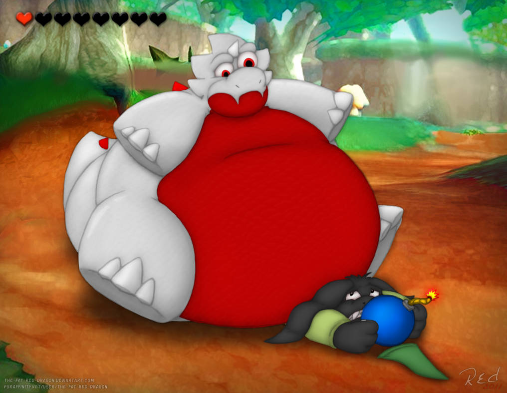 Fat Red Ragon PRIZE - Boss Battle by The-Fat-Red-Dragon on DeviantArt