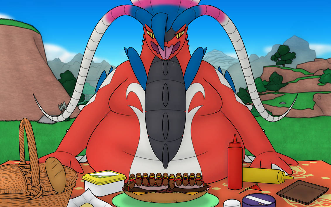 Fat Red Ragon Pile On Those Ingredients! by The-Fat-Red-Dragon on DeviantArt