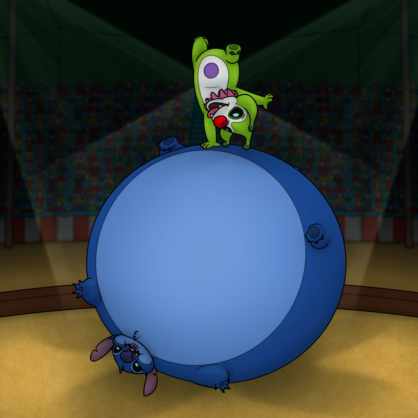 Fat Red Ragon The Circumnavigating Circular Circus by The-Fat-Red-Dragon on DeviantArt