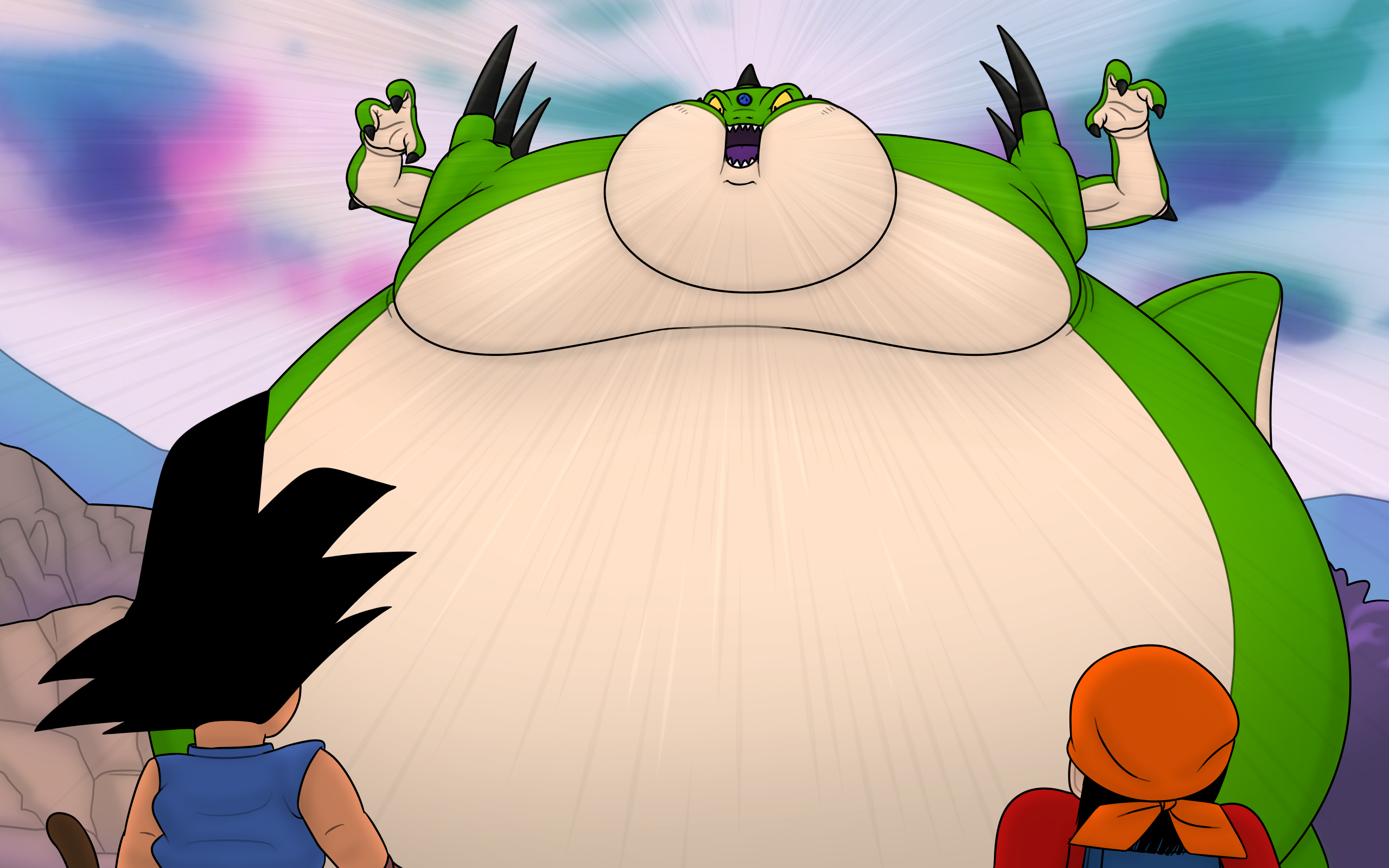 Fat Red Ragon A Bluff of Epic Proportions by The-Fat-Red-Dragon on DeviantArt