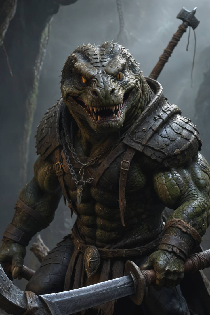 Reptile Warrior by SpartanPT on DeviantArt