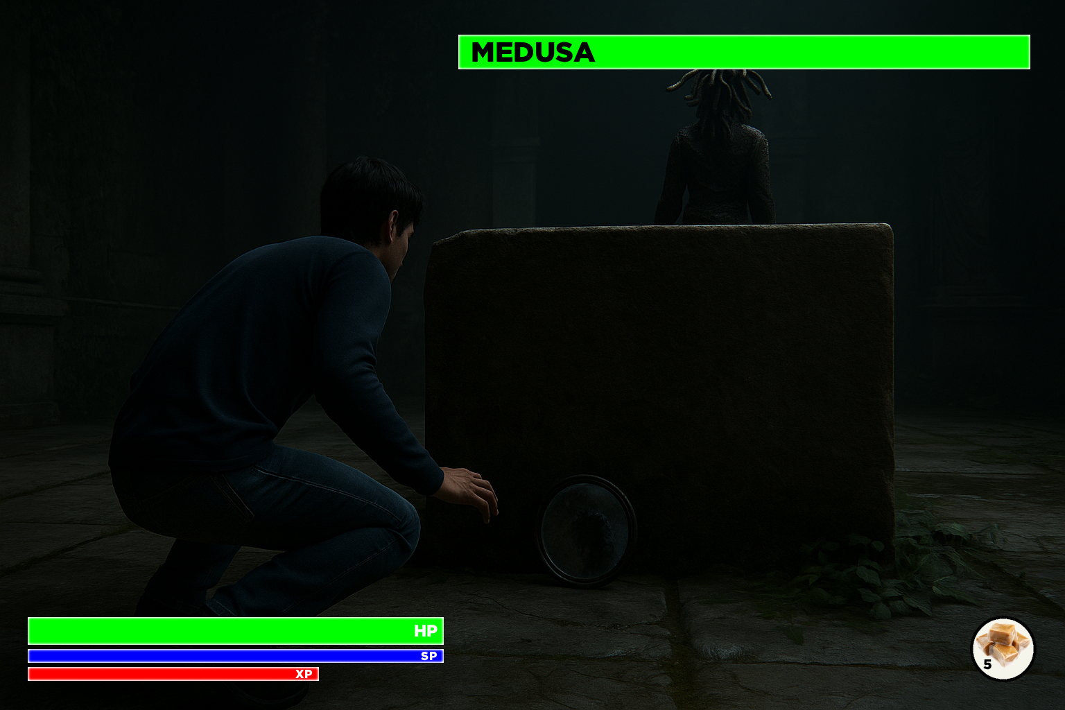 Percy Jackson Video Game: Medusa Boss Fight