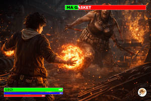 Heroes of Olympus Video Game: Ma Gasket Boss Fight