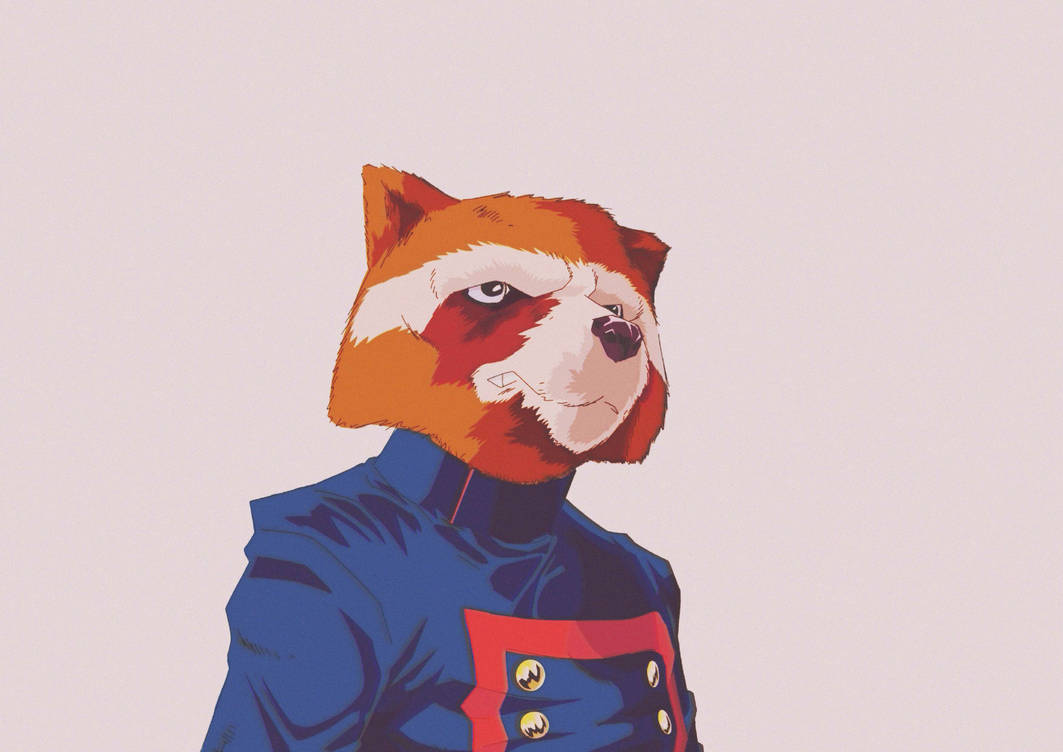 Rocket Raccoon fan art by EzkelArt on DeviantArt