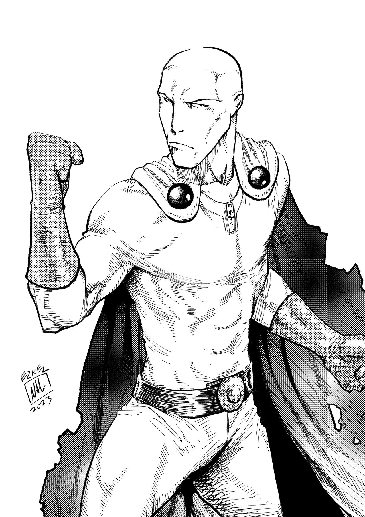 Saitama One Punch Man Fan Art By EzkelArt On DeviantArt saitama-one-punch-man-fan-art-by-ezkelart-on-deviantart