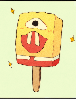 funne spongebob popsicle