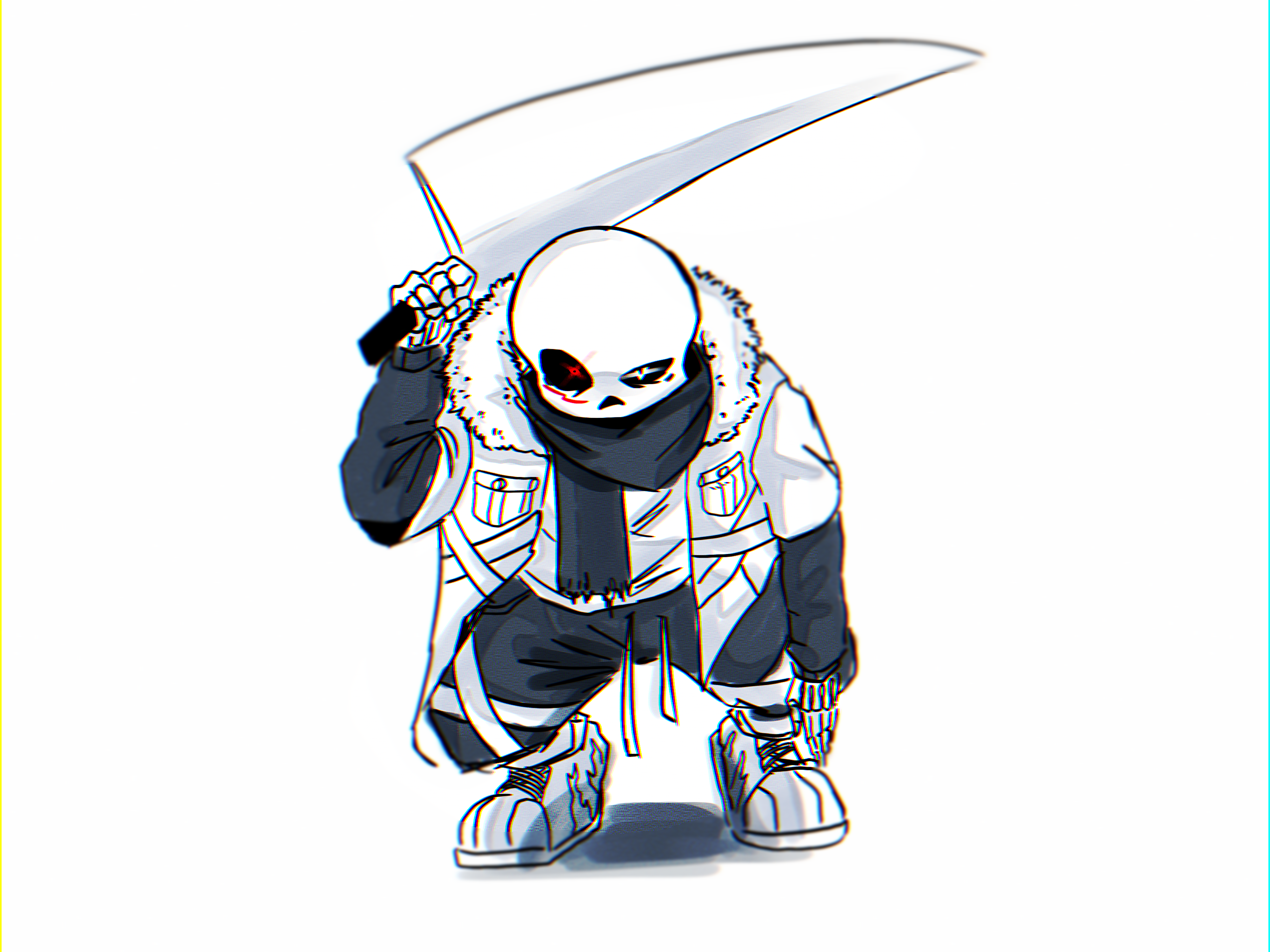 Cross!Sans (XTale Fanart) by DudaSoaresArt on DeviantArt