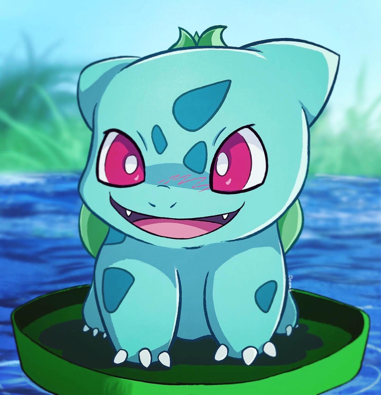 Little Bulbasaur Bulbasaur by WabbitEarz on DeviantArt