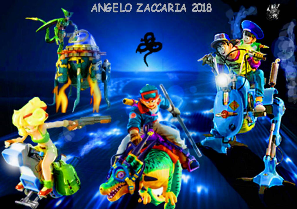 dragon ball racing game by davediamante on DeviantArt