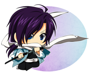 Chibi Hajime Saito [Hakuouki] by Crowchyld