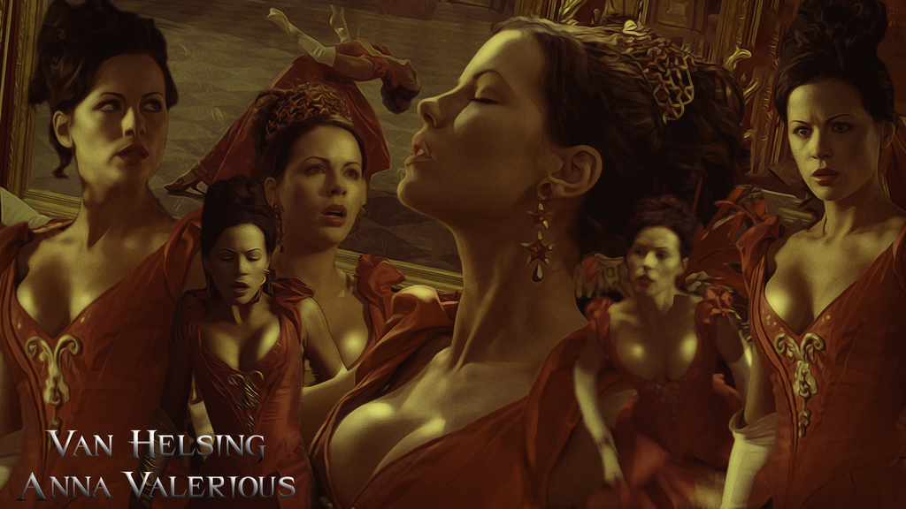 anna valerious red dress Anna Valerious red ballgown in Van Helsing @periodcostumefantasylover on Tumblr