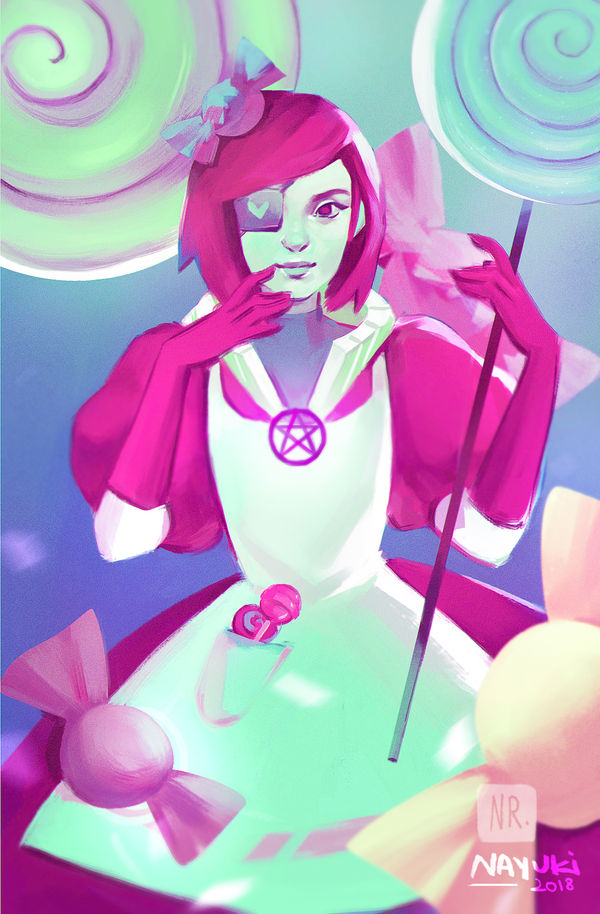 Candy witch by Nayukiart on DeviantArt