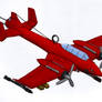 Ground attack plane