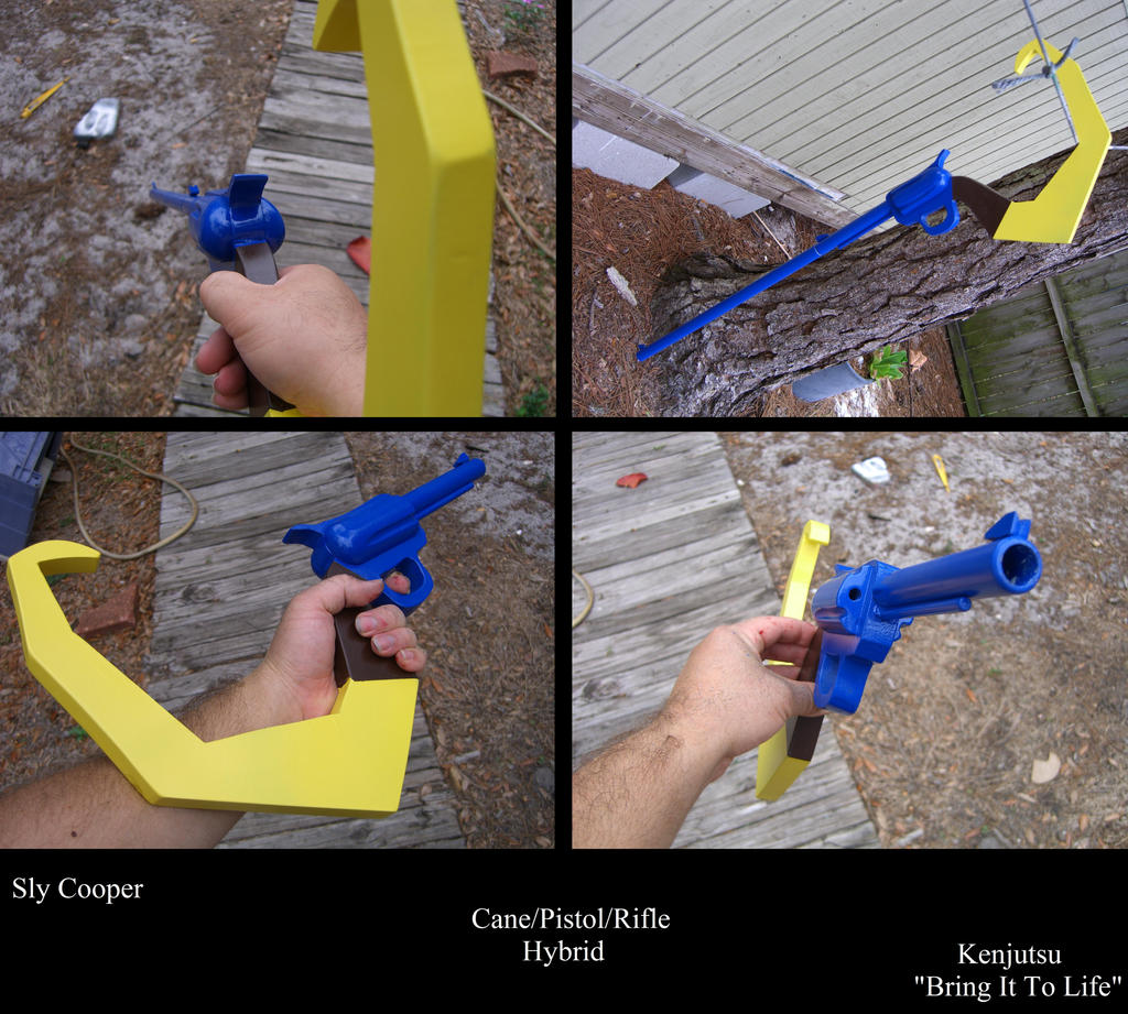 Sly Cooper Pistol/Rifle/Cane Hybrid