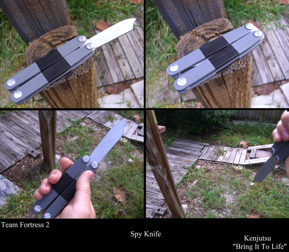 Spy Knife from TF2 (updated) by Minatek616 on DeviantArt