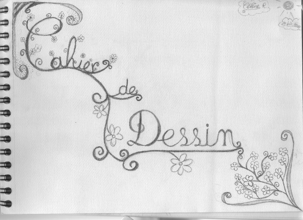 Flyleaf of my drawing book by C-linee on DeviantArt