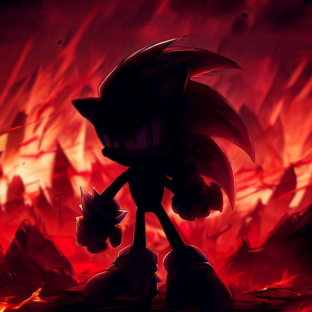 Dark Sonic by Fentonxd on DeviantArt