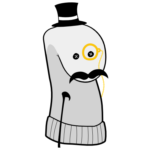 Fancy Sockpuppet by ZanderMilroy on DeviantArt