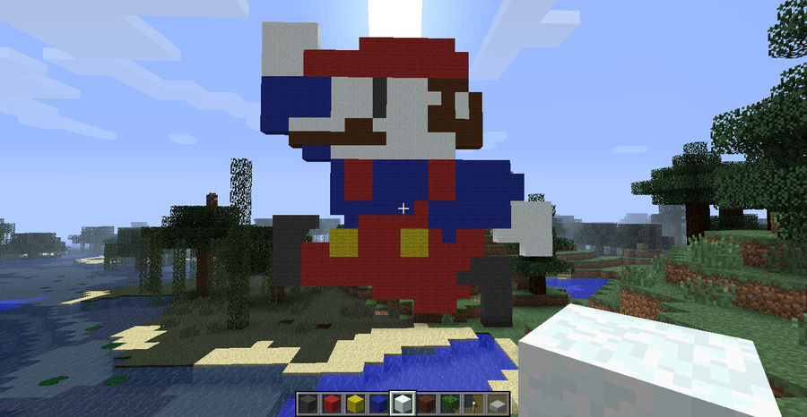 Mario Minecraft by Neil-Nflodude on DeviantArt