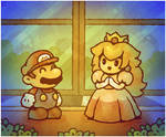 Paper Mario 64: Meeting Peach