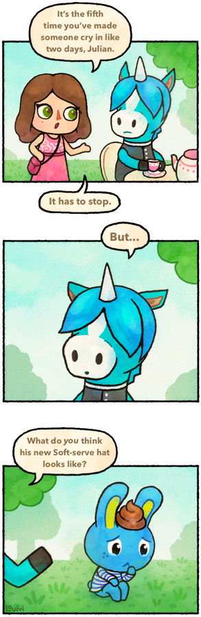 Animal Crossing - Soft-serve hat