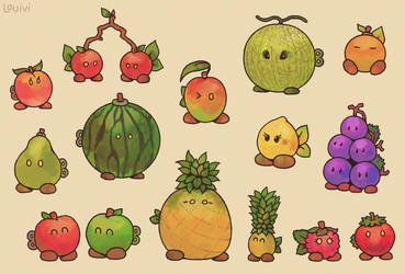Fruit Bob-ombs