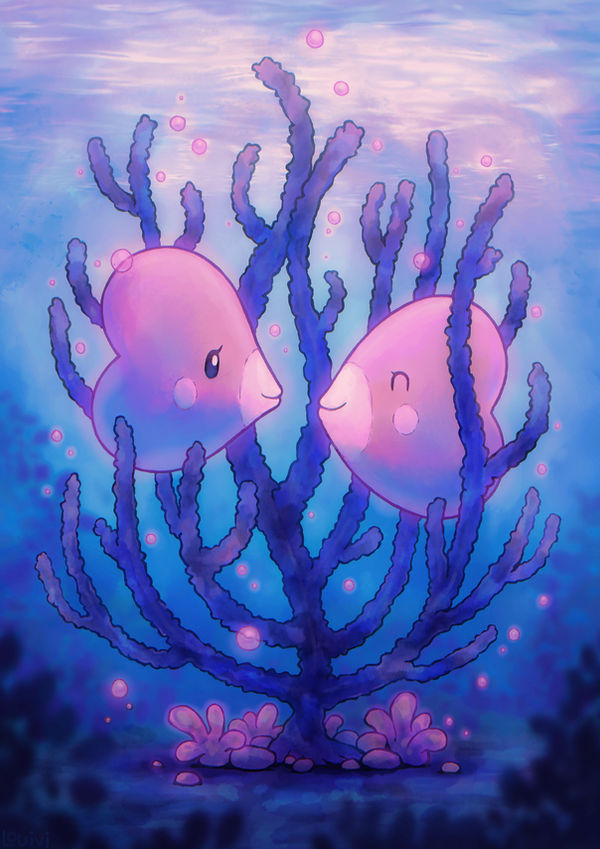 Pokemon Luvdisc By Louivi On DeviantArt pokemon-luvdisc-by-louivi-on-deviantart