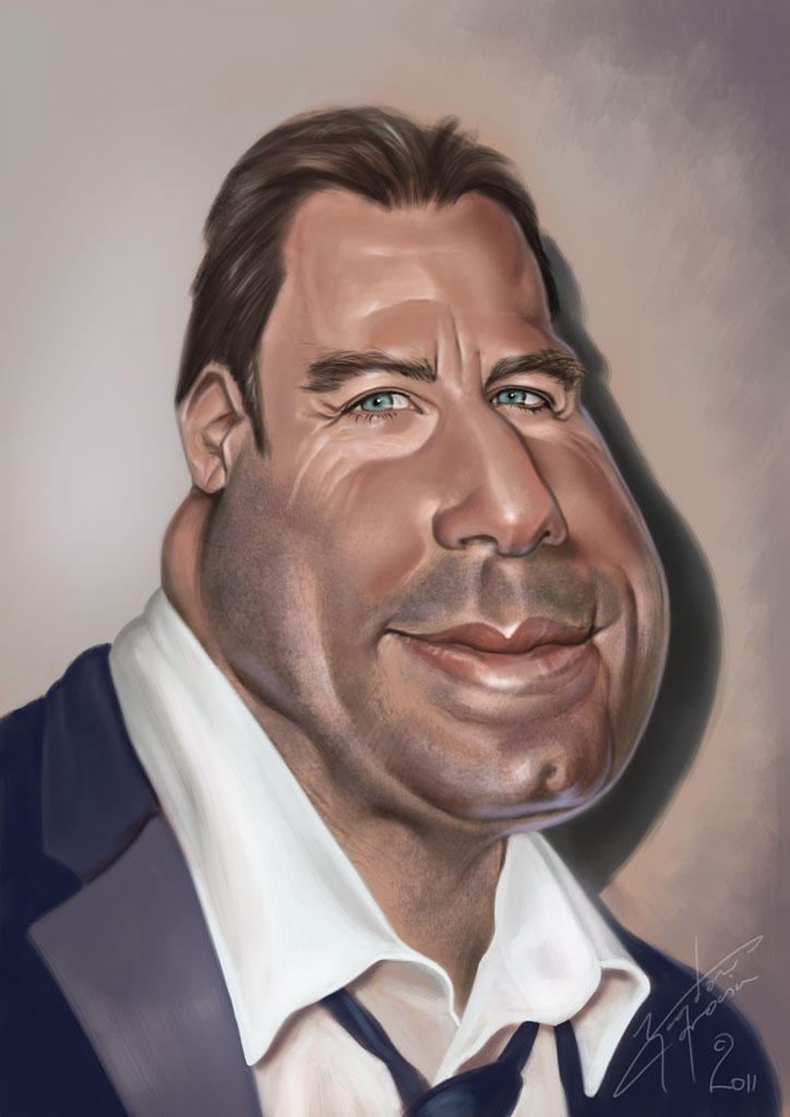 John Travolta by bogdancovaciu