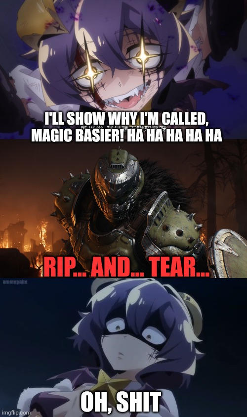 Magic Basier Magic Basier vs The Doom Slayer by SethFury77 on DeviantArt