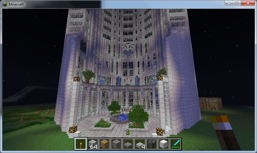 minecraft_skyscraper_front_view_2 by Arguingant0 on DeviantArt