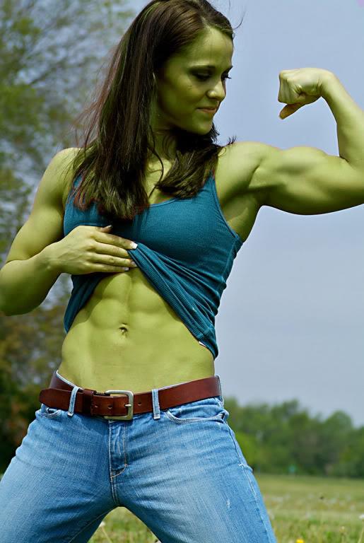 She Hulk in Jeans