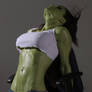 Sweaty She Hulk