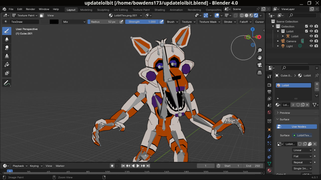 Lolbit Diy made lolbit look more like lolbit.. by PierceThecatto on DeviantArt