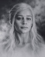 Portrait of the Khalessi by Dry Drush