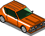 Pixelated 1973 AMC Gremlin