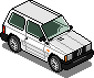 Pixelated 1988 Fiat Panda