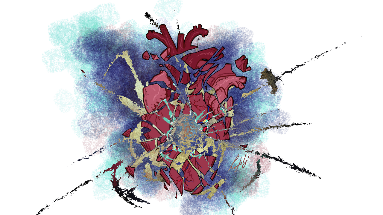 Shattered heart by Lightythedreamer on DeviantArt